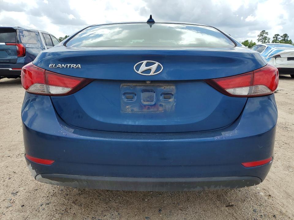 56983956 :رقم المزاد ، KMHDH4AE4GU553969 vin ، 2016 Hyundai Elantra مزاد بيع