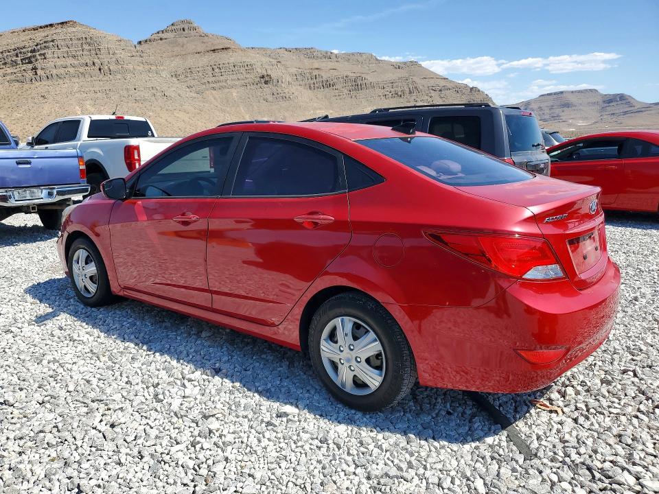 57598656 :رقم المزاد ، KMHCT4AE6FU817752 vin ، 2015 Hyundai Accent مزاد بيع