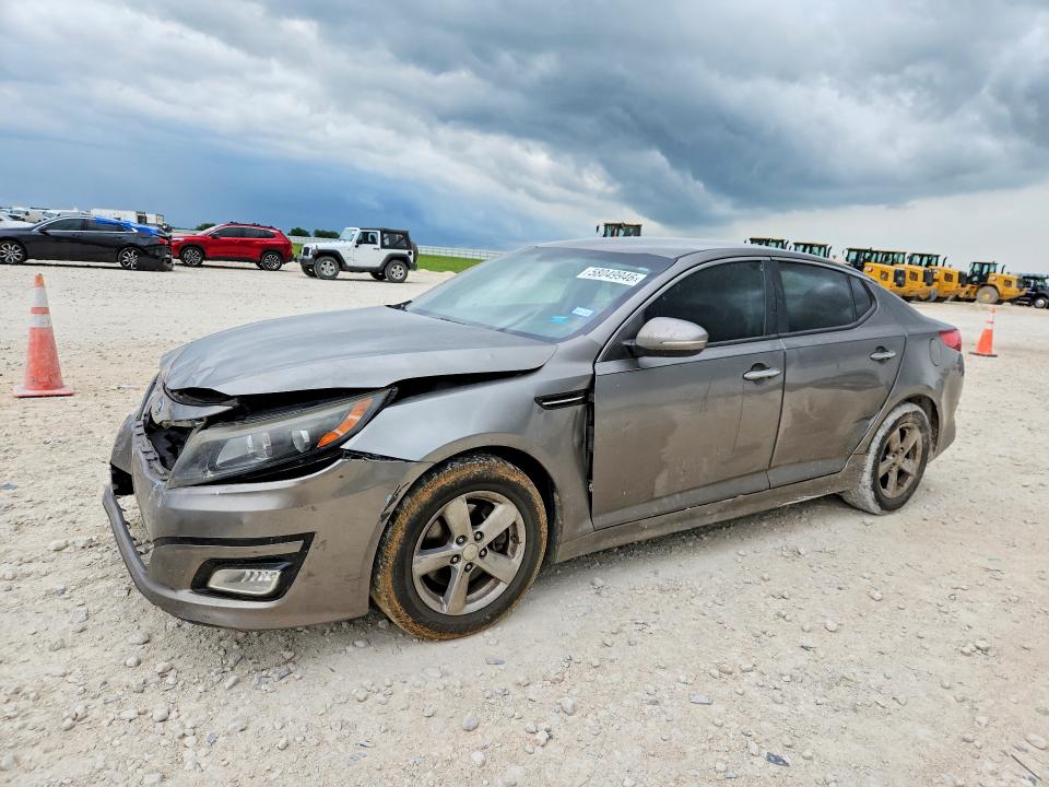Auction sale of the 2015 Kia Optima, vin: 5XXGM4A75FG395970, lot number: 58049946