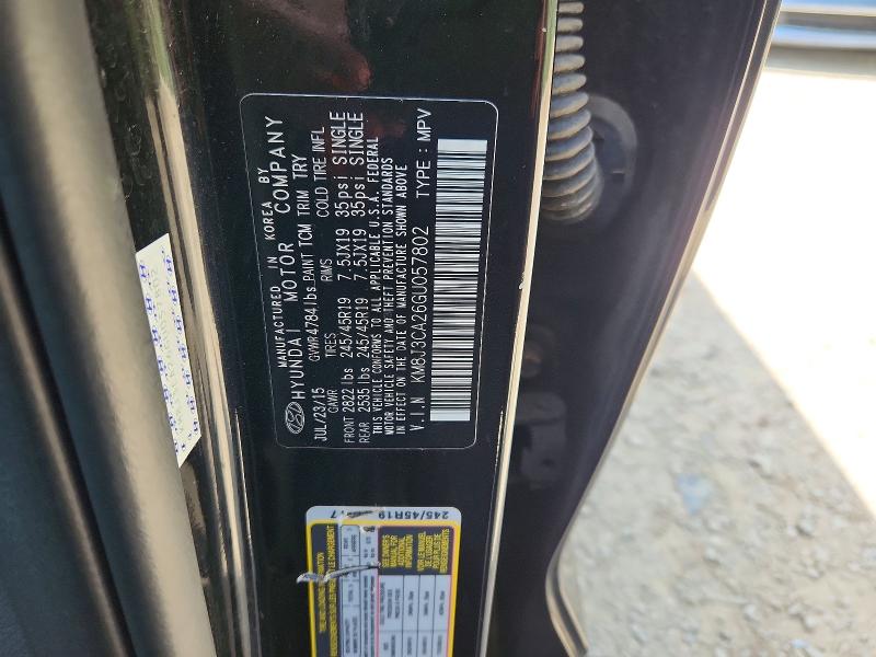 Продаж на аукціоні авто 2016 Hyundai Tucson, vin: KM8J3CA26GU057802, номер лоту: 57889846