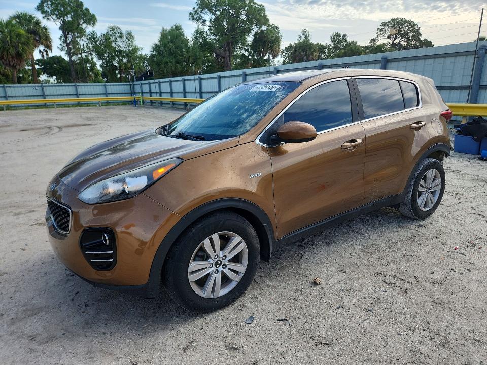 2017 Kia Sportage მანქანა იყიდება აუქციონზე, vin: KNDPMCAC0H7191175, აუქციონის ნომერი: 55708146