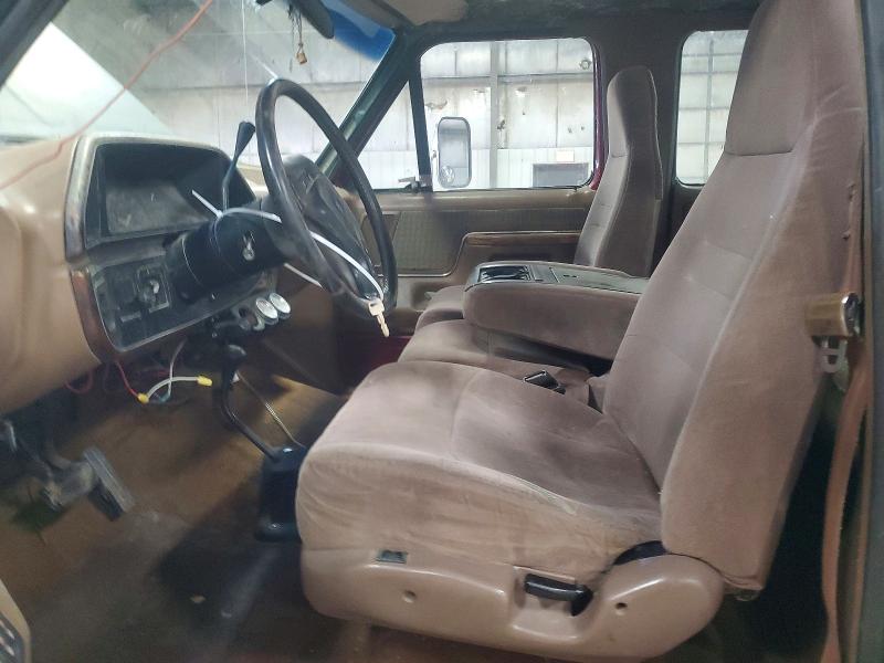 56786836 :رقم المزاد ، 2FTJW36G4KCA12284 vin ، 1989 Ford F350 مزاد بيع