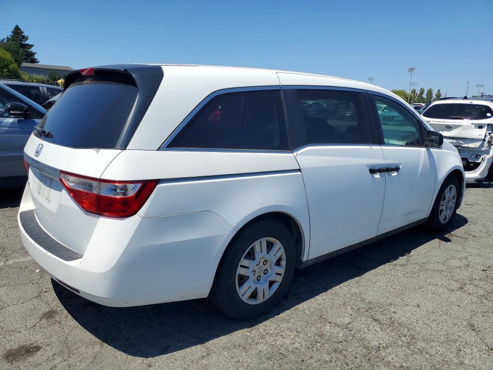 Продажа на аукционе авто 2011 Honda Odyssey, vin: 5FNRL5H20BB021520, номер лота: 57558966