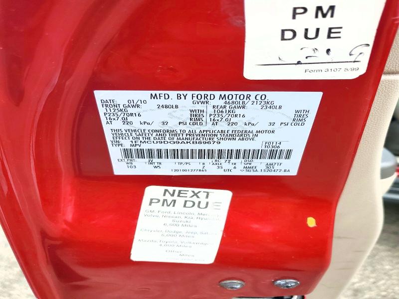 Продаж на аукціоні авто 2010 Ford Escape, vin: 1FMCU9DG9AKB89679, номер лоту: 56805316