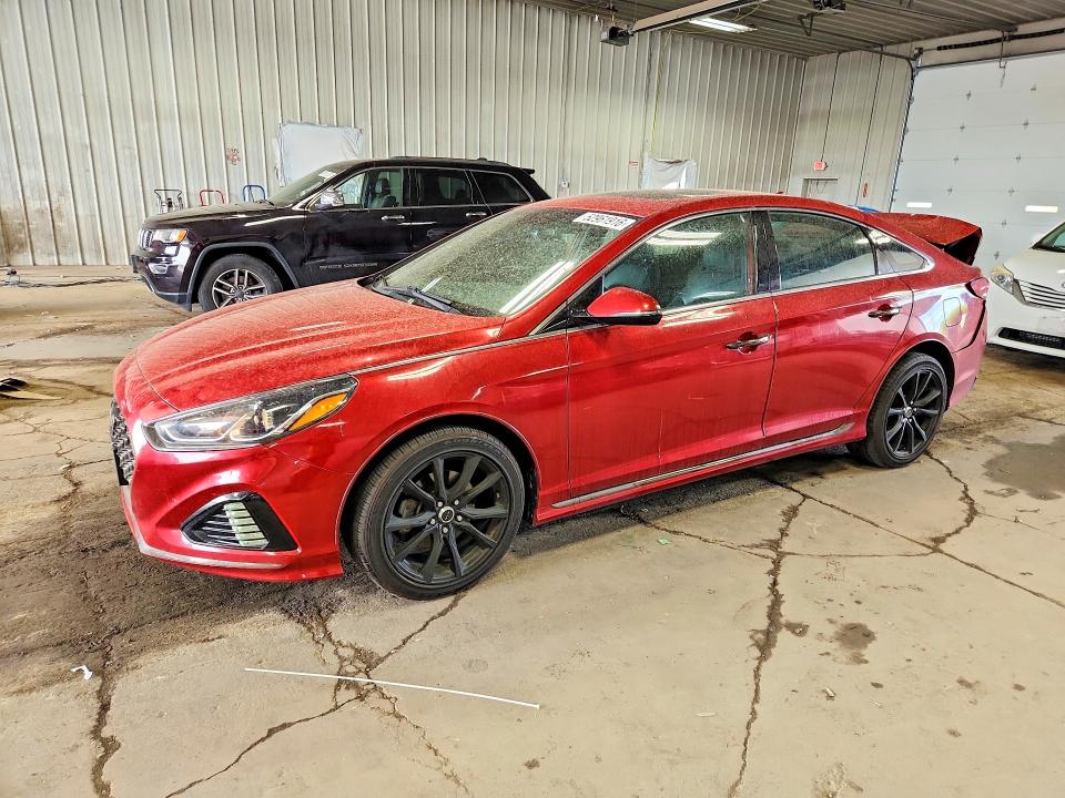 2018 Hyundai Sonata მანქანა იყიდება აუქციონზე, vin: 5NPE34AF6JH716509, აუქციონის ნომერი: 52961916