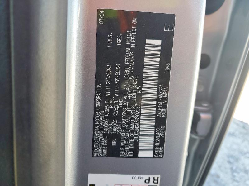 Продаж на аукціоні авто 2024 Lexus Rx, vin: JTJCJMGA3R2020371, номер лоту: 55601706