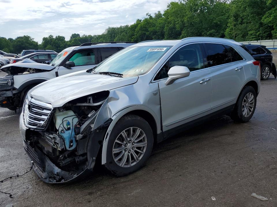 2017 Cadillac Xt5 მანქანა იყიდება აუქციონზე, vin: 1GYKNDRS4HZ220927, აუქციონის ნომერი: 58691656