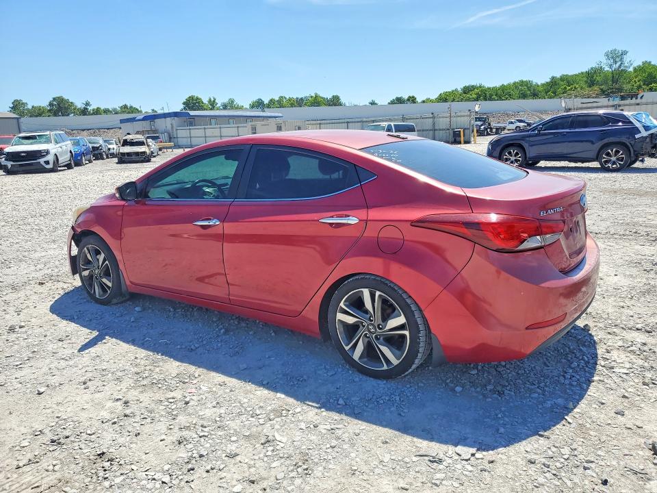 56164296 :رقم المزاد ، KMHDH4AEXFU299618 vin ، 2015 Hyundai Elantra مزاد بيع