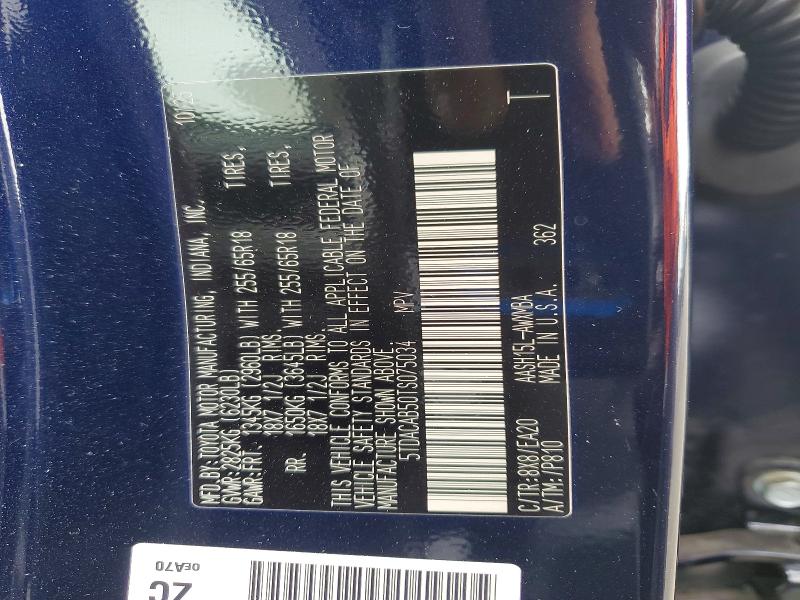Продажа на аукционе авто 2026 Toyota Grand Highlander Hybrid, vin: 5TDACAB50TS075034, номер лота: 57721396