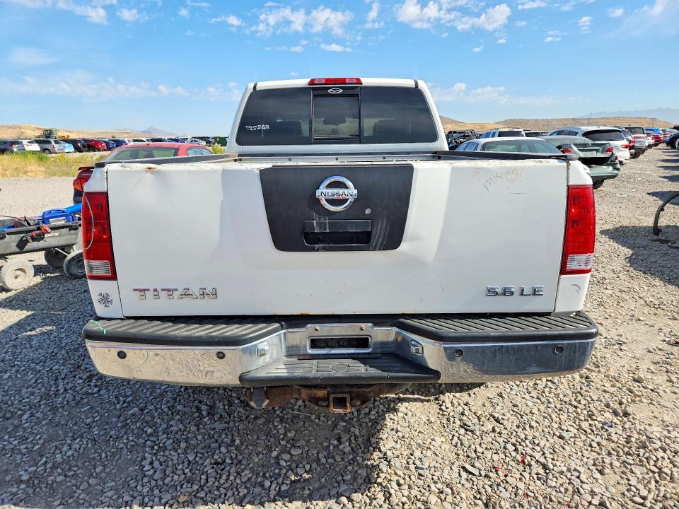 2006 Nissan Titan მანქანა იყიდება აუქციონზე, vin: 1N6AA06B26N520834, აუქციონის ნომერი: 55631146
