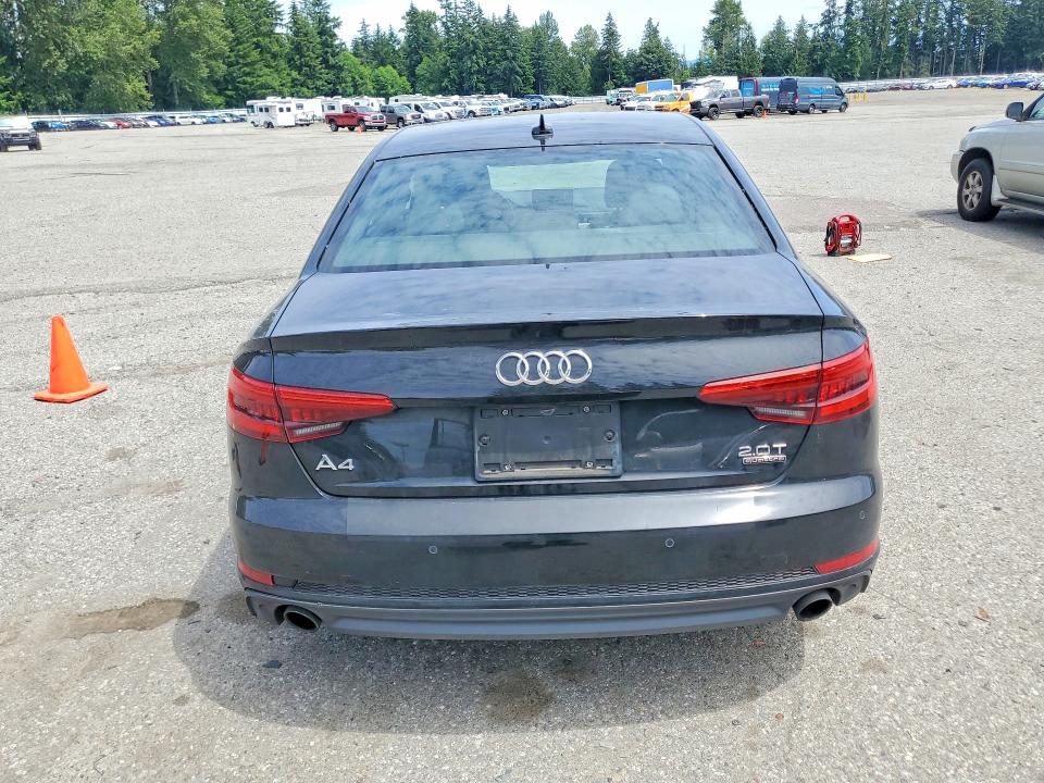 2017 Audi A4 მანქანა იყიდება აუქციონზე, vin: WAUFNAF41HN039090, აუქციონის ნომერი: 57429516