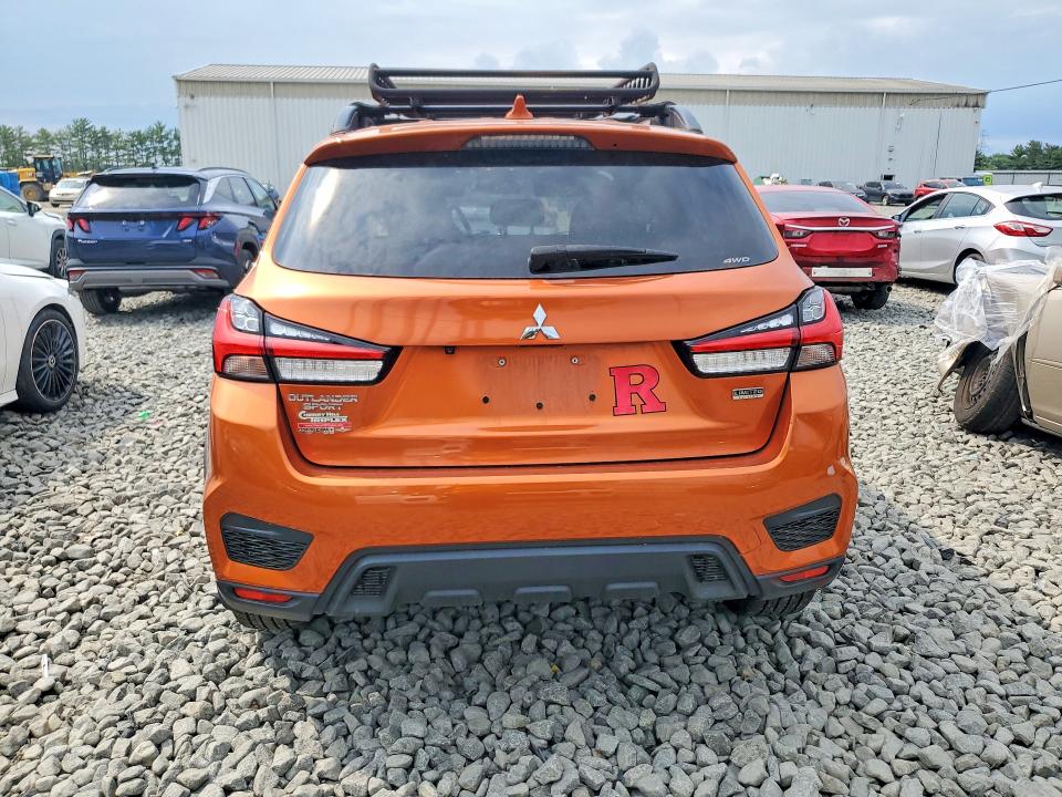 2022 Mitsubishi Outlander Sport მანქანა იყიდება აუქციონზე, vin: JA4ARUAU2NU012535, აუქციონის ნომერი: 58269096