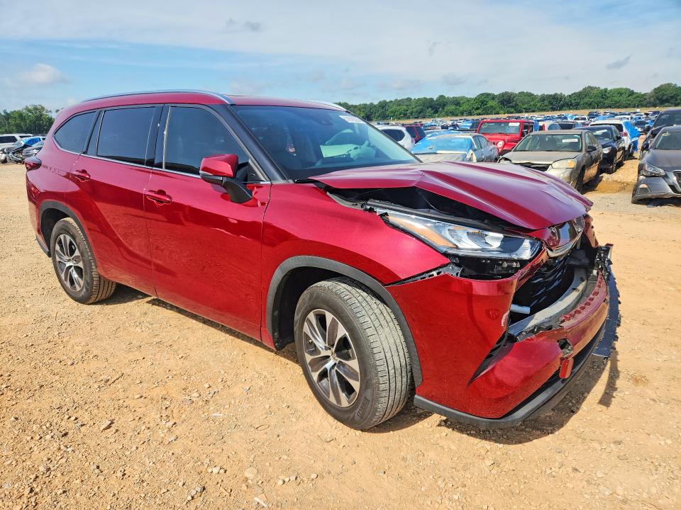 Aukcja sprzedaży 2020 Toyota Highlander, vin: 5TDGZRAH4LS506140, numer aukcji: 57619226