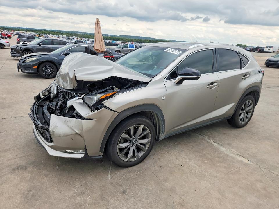 Продаж на аукціоні авто 2016 Lexus Nx 200t, vin: JTJYARBZ1G2042916, номер лоту: 57148736