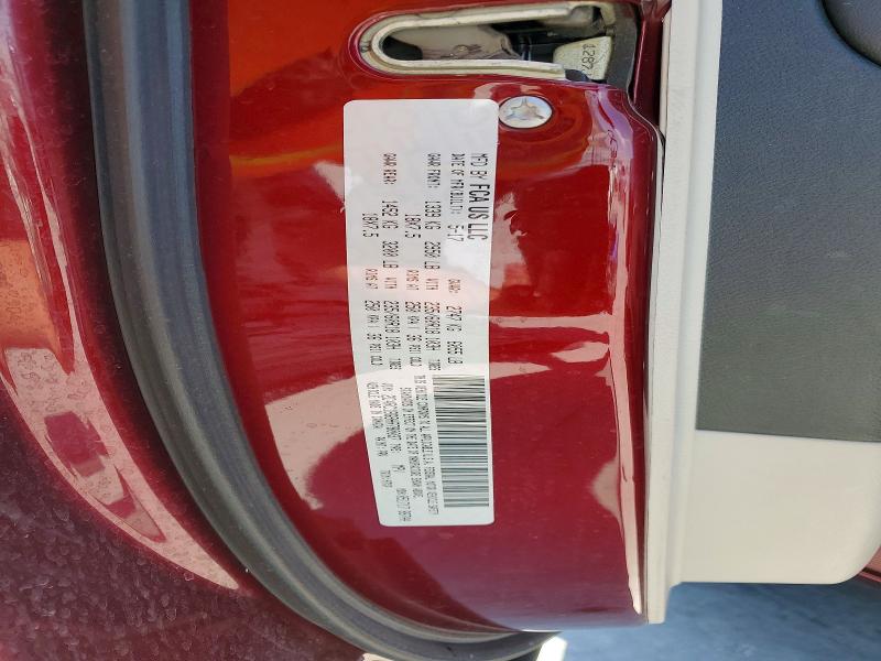 58369026 :رقم المزاد ، 2C4RC1BG8HR780037 vin ، 2017 Chrysler Pacifica مزاد بيع