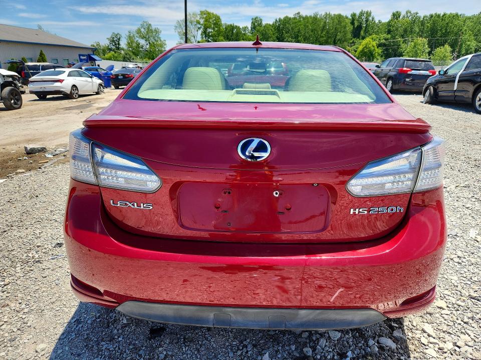 56328446 :رقم المزاد ، JTHBB1BA9A2026468 vin ، 2010 Lexus Hs مزاد بيع