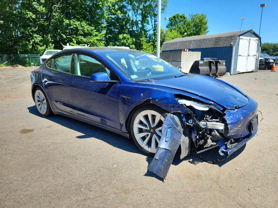 Продажа на аукционе авто 2022 Tesla Model 3, vin: 5YJ3E1EA7NF287836, номер лота: 56135546