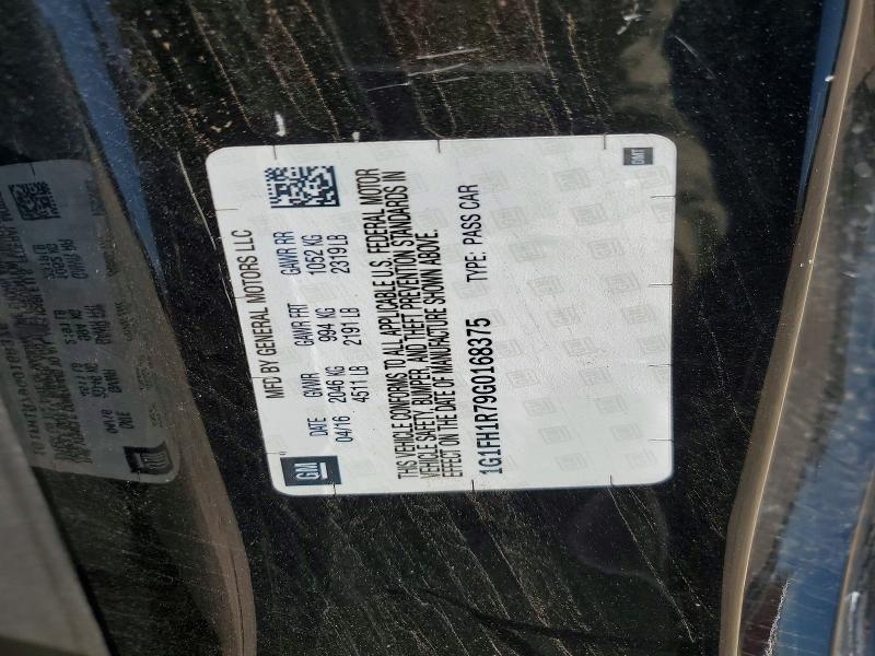 Продажа на аукционе авто 2016 Chevrolet Camaro, vin: 1G1FH1R79G0168375, номер лота: 55780886