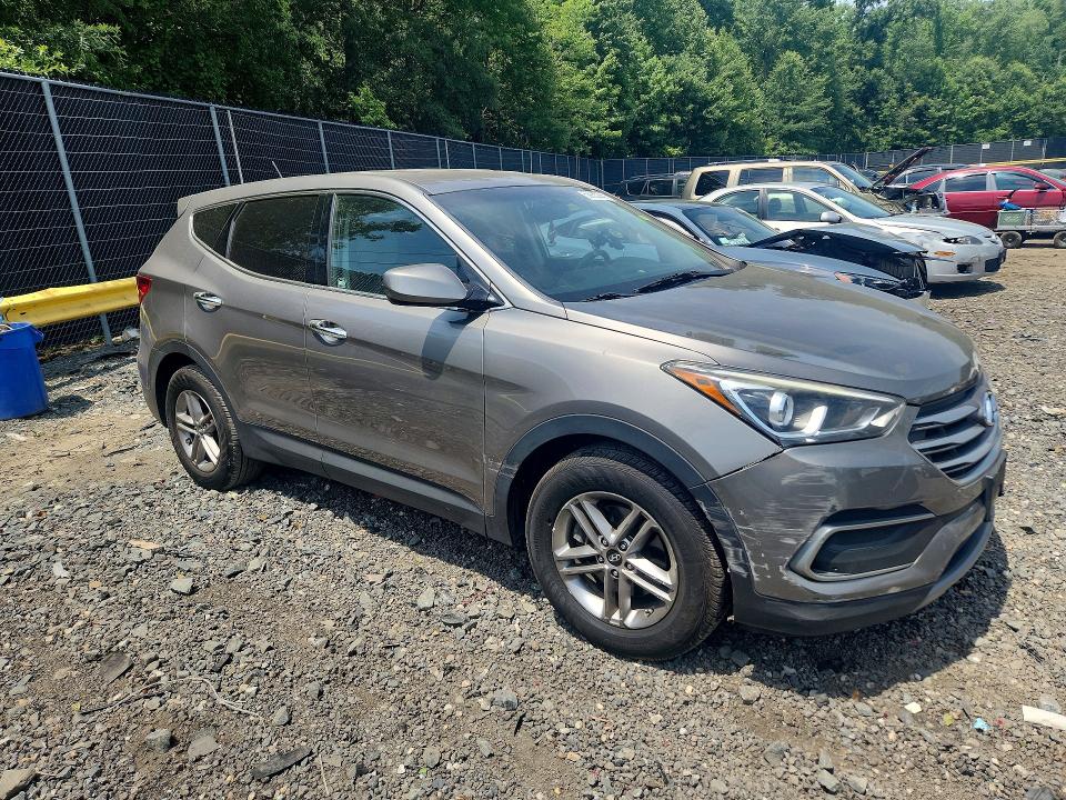 58965286 :رقم المزاد ، 5XYZTDLB4JG533936 vin ، 2018 Hyundai Santa Fe Sport مزاد بيع