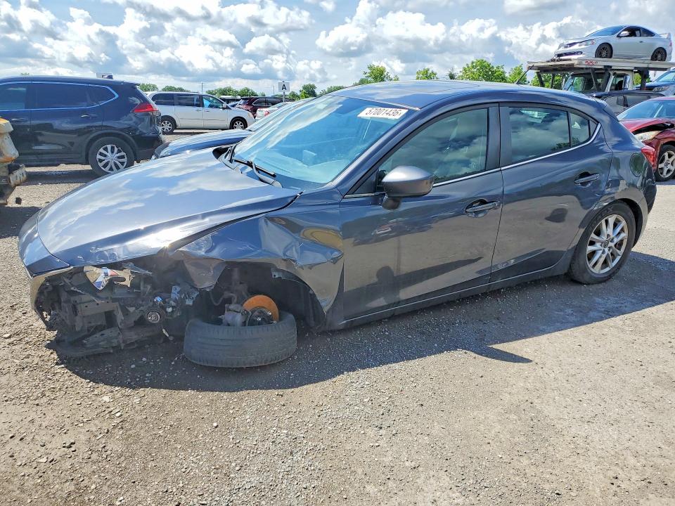 Продажа на аукционе авто 2015 Mazda 3, vin: 3MZBM1L74FM202208, номер лота: 57001436