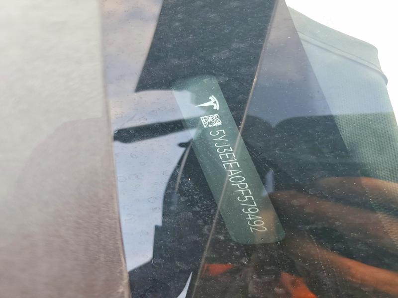 54552086 :رقم المزاد ، 5YJ3E1EA0PF579492 vin ، 2023 Tesla Model 3 مزاد بيع