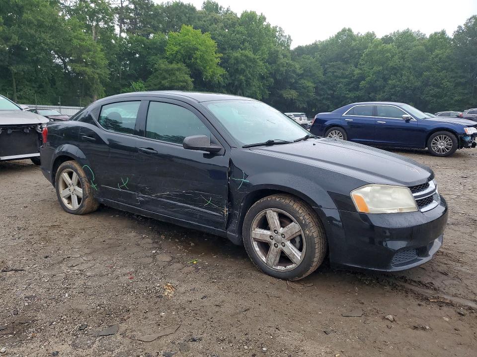 57709206 :رقم المزاد ، 1C3CDZAB7DN642704 vin ، 2013 Dodge Avenger مزاد بيع