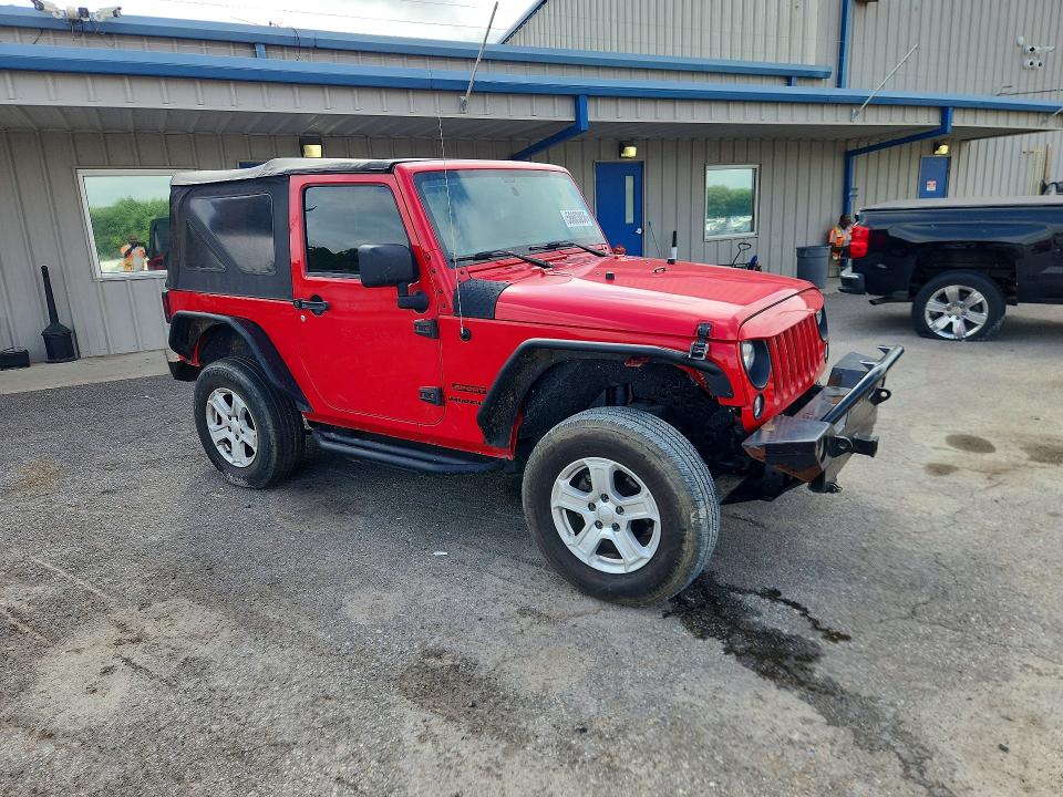 56603856 :رقم المزاد ، 1C4AJWAG1GL106742 vin ، 2016 Jeep Wrangler مزاد بيع