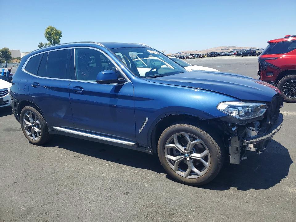 2021 Bmw X3 მანქანა იყიდება აუქციონზე, vin: 5UXTY3C00M9G33460, აუქციონის ნომერი: 57578226