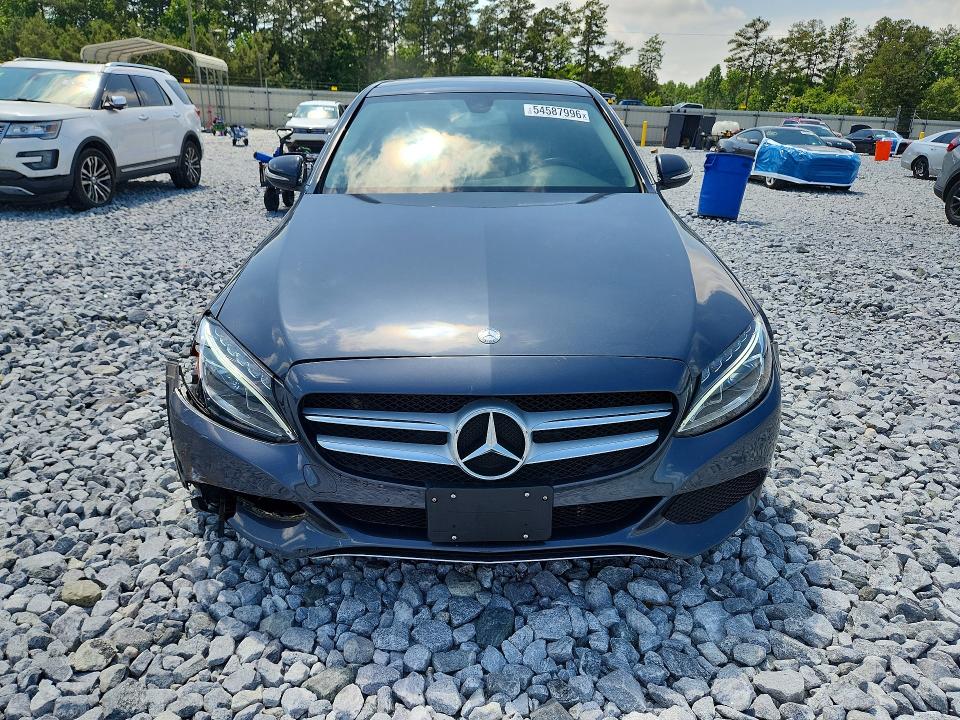 54587996 :رقم المزاد ، 55SWF4KBXFU060908 vin ، 2015 Mercedes-benz C مزاد بيع