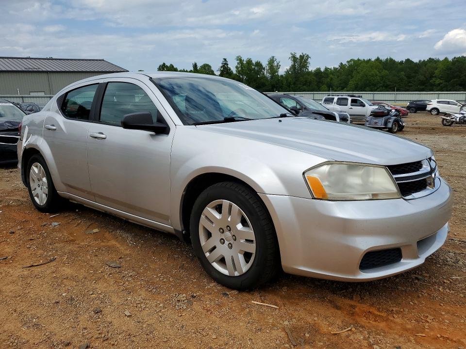 58043976 :رقم المزاد ، 1C3CDZAB3CN102507 vin ، 2012 Dodge Avenger مزاد بيع