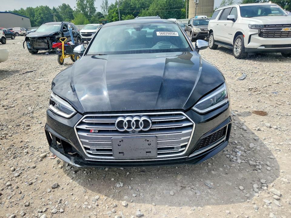 2018 Audi S5 მანქანა იყიდება აუქციონზე, vin: WAUC4CF52JA083798, აუქციონის ნომერი: 56026056