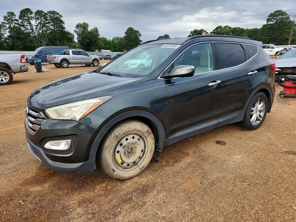 2013 Hyundai Santa Fe Sport მანქანა იყიდება აუქციონზე, vin: 5XYZU3LA0DG051760, აუქციონის ნომერი: 56328366