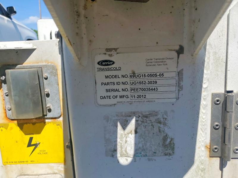 2012 Carrier 69ug15 მანქანა იყიდება აუქციონზე, vin: PEE70035443, აუქციონის ნომერი: 56175916