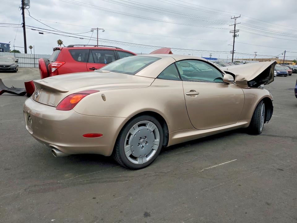 58126106 :رقم المزاد ، JTHFN48Y740057474 vin ، 2004 Lexus Sc مزاد بيع