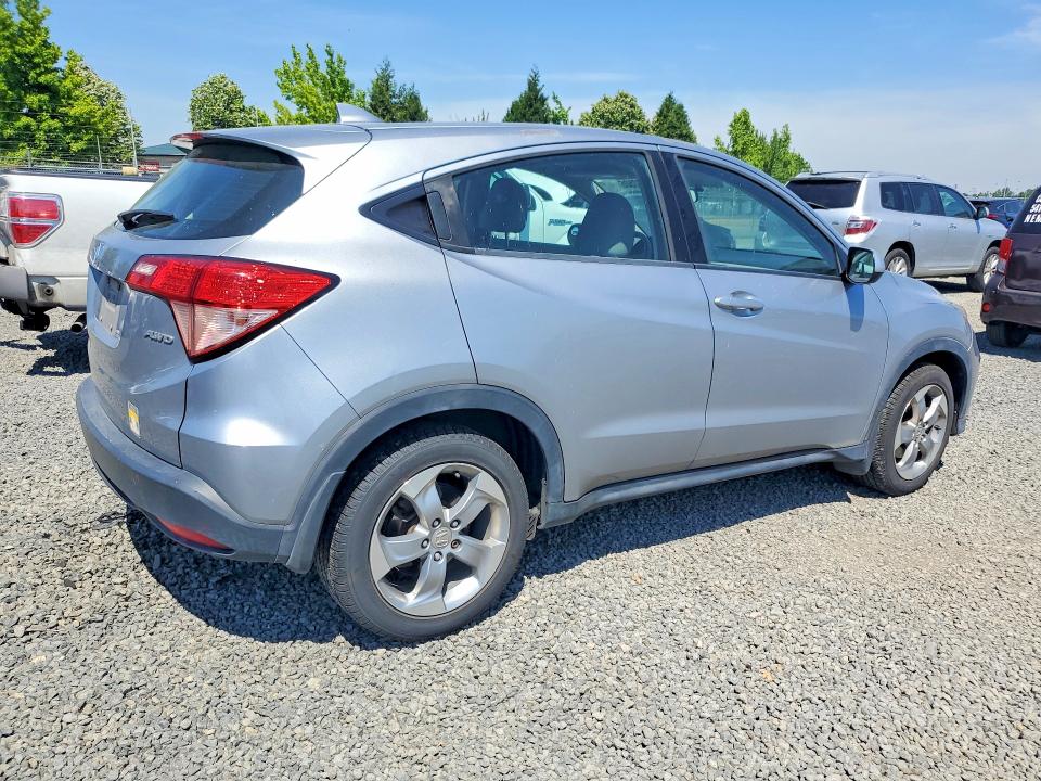 2017 Honda Hr-v მანქანა იყიდება აუქციონზე, vin: 3CZRU6H31HM707480, აუქციონის ნომერი: 55432506