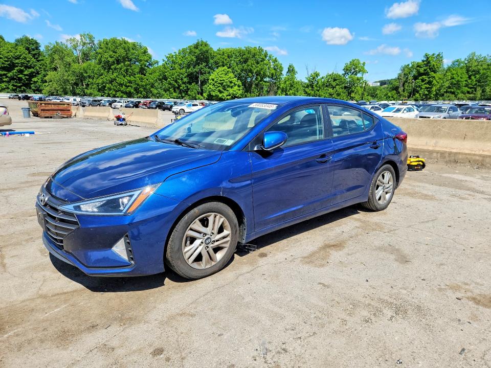 2019 Hyundai Elantra მანქანა იყიდება აუქციონზე, vin: 5NPD84LF6KH454664, აუქციონის ნომერი: 58083046