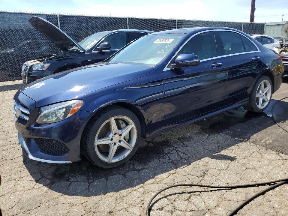 Продажа на аукционе авто 2015 Mercedes-benz C, vin: 55SWF4KB1FU009300, номер лота: 56980536