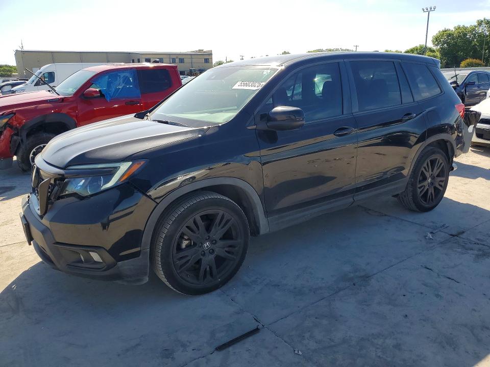 55603026 :رقم المزاد ، 5FNYF7H25MB010496 vin ، 2021 Honda Passport مزاد بيع