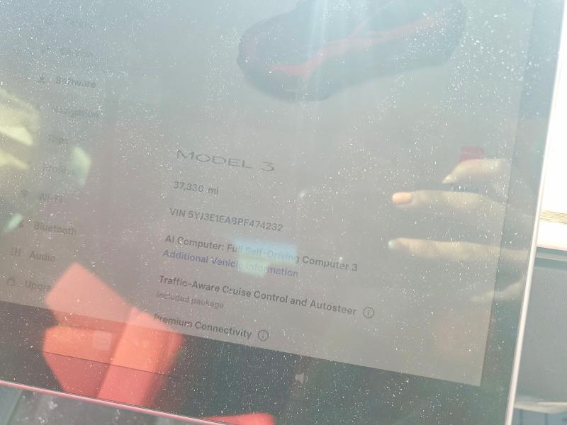 58484266 :رقم المزاد ، 5YJ3E1EA8PF474232 vin ، 2023 Tesla Model 3 مزاد بيع