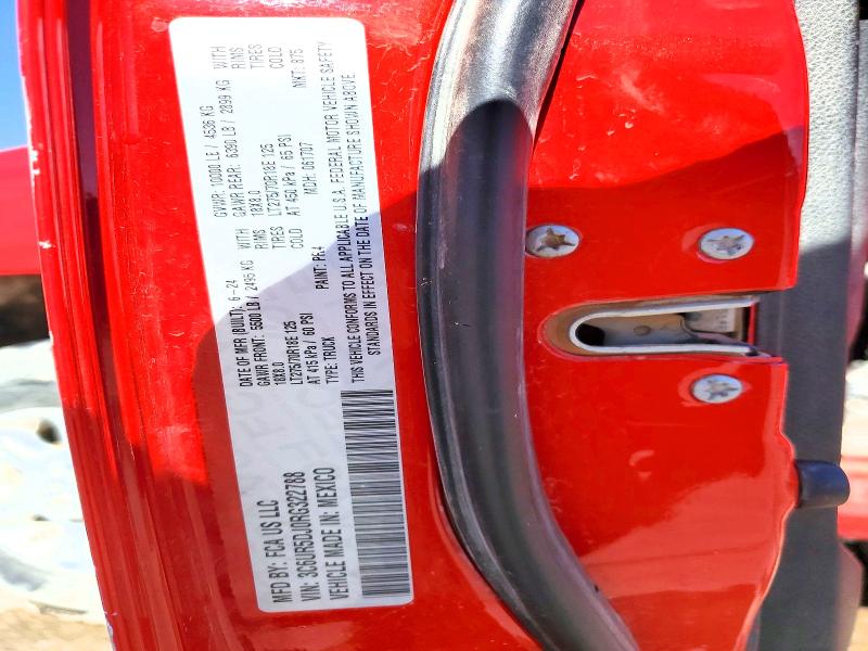 Auction sale of the 2024 Ram 2500, vin: 3C6UR5DJ0RG322788        , lot number: 69094706
