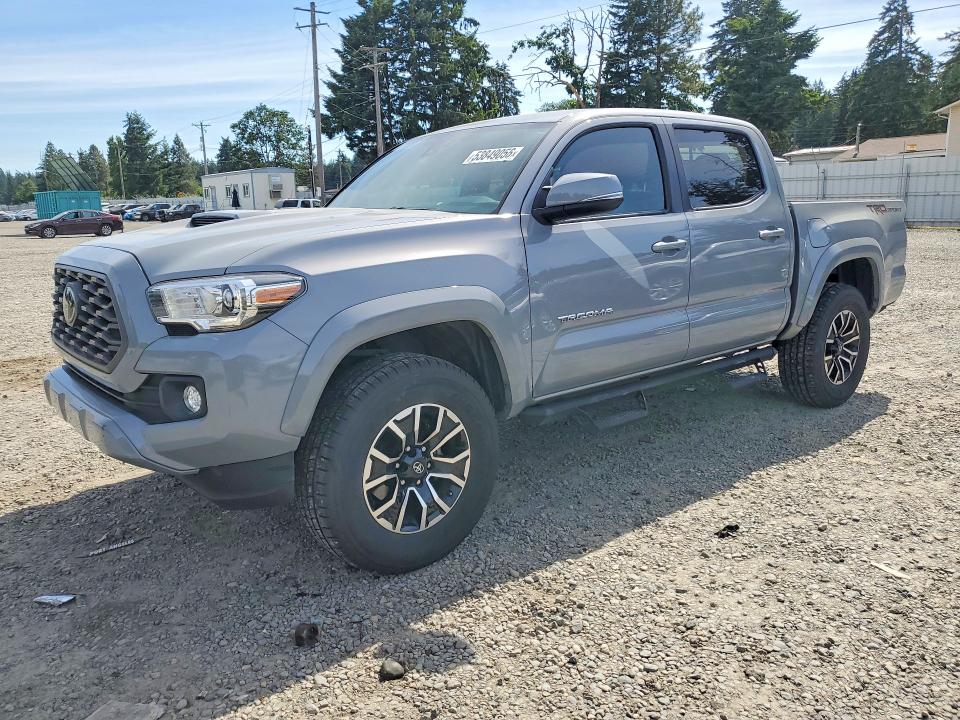 53849056 :رقم المزاد ، 5TFAZ5CN0MX116195 vin ، 2021 Toyota Tacoma مزاد بيع