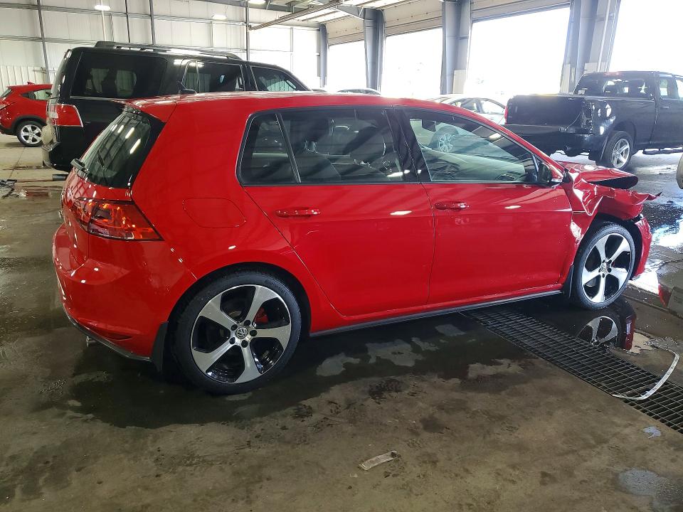 57320906 :رقم المزاد ، 3VW4T7AU4HM077141 vin ، 2017 Volkswagen Gti مزاد بيع