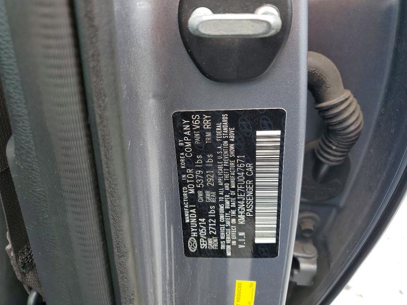 Продаж на аукціоні авто 2015 Hyundai Genesis, vin: KMHGN4JE7FU047671, номер лоту: 56013396