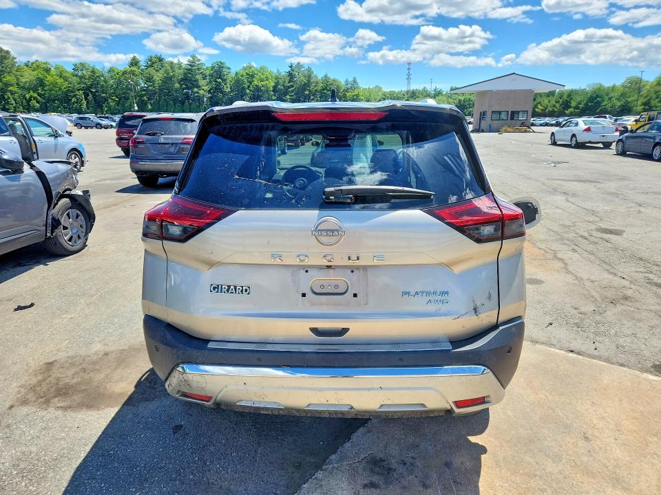 2022 Nissan Rogue მანქანა იყიდება აუქციონზე, vin: JN8BT3DD4NW274986, აუქციონის ნომერი: 57395246