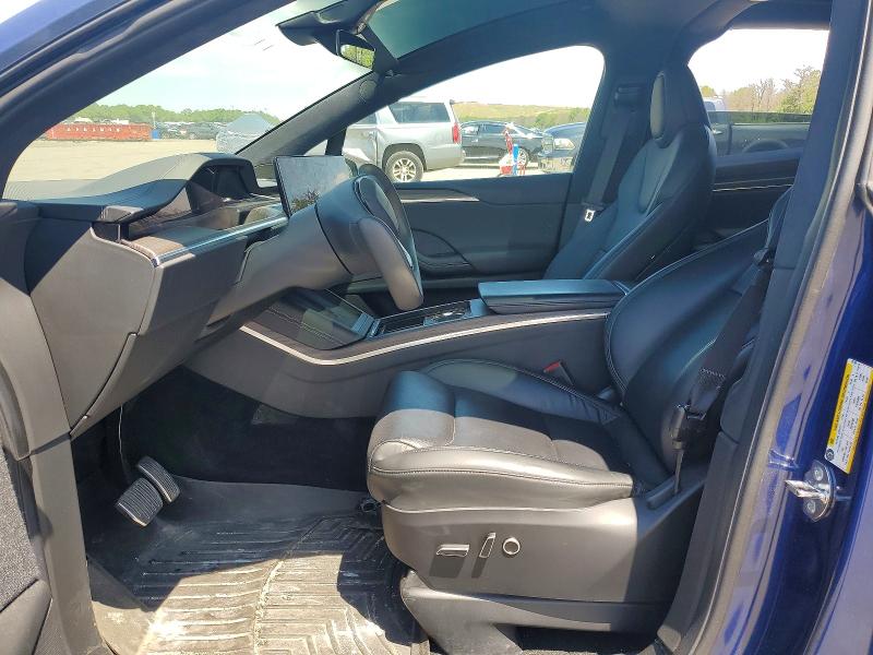 2022 Tesla Model X მანქანა იყიდება აუქციონზე, vin: 7SAXCAE59NF361559, აუქციონის ნომერი: 57378166
