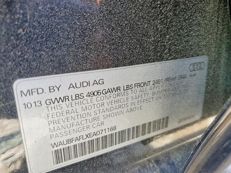 Aukcja sprzedaży 2014 Audi A4, vin: WAUBFAFLXEA071168, numer aukcji: 56222376