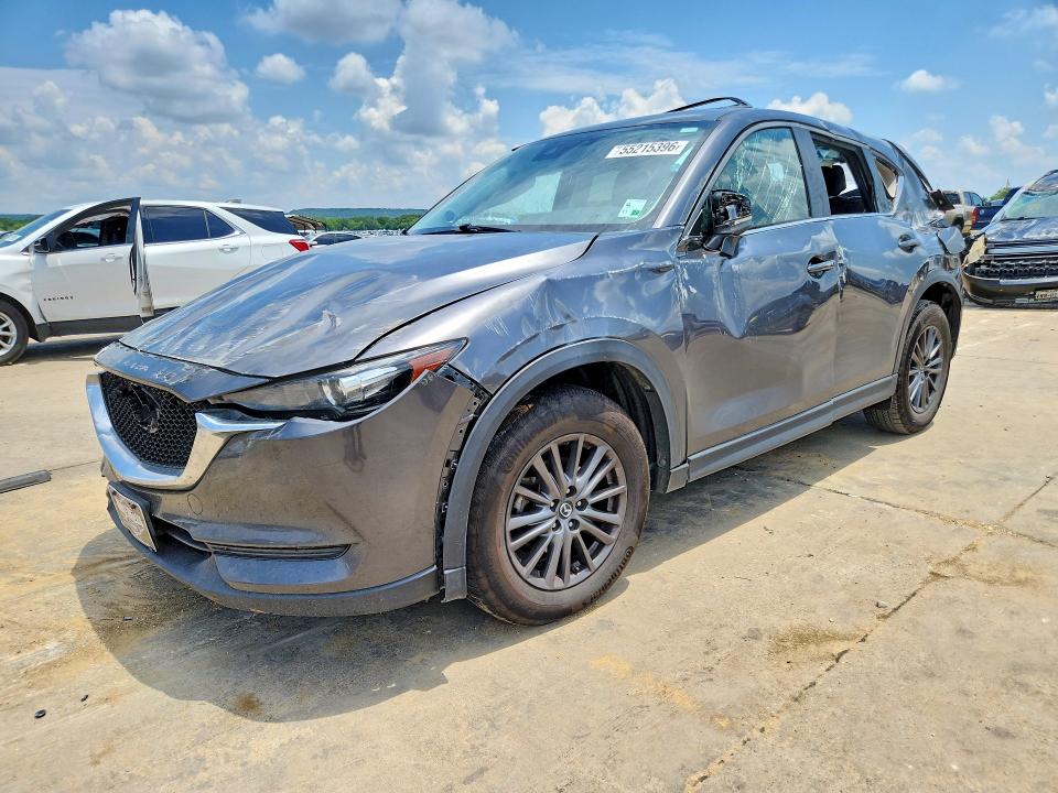 2020 Mazda Cx-5 მანქანა იყიდება აუქციონზე, vin: JM3KFACM0L1837767, აუქციონის ნომერი: 55215396