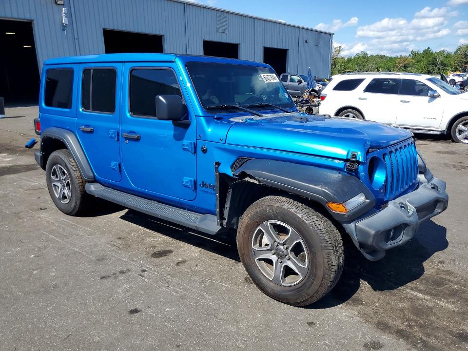 Продажа на аукционе авто 2022 Jeep Wrangler Unlimited, vin: 1C4HJXDN2NW166765, номер лота: 56437846