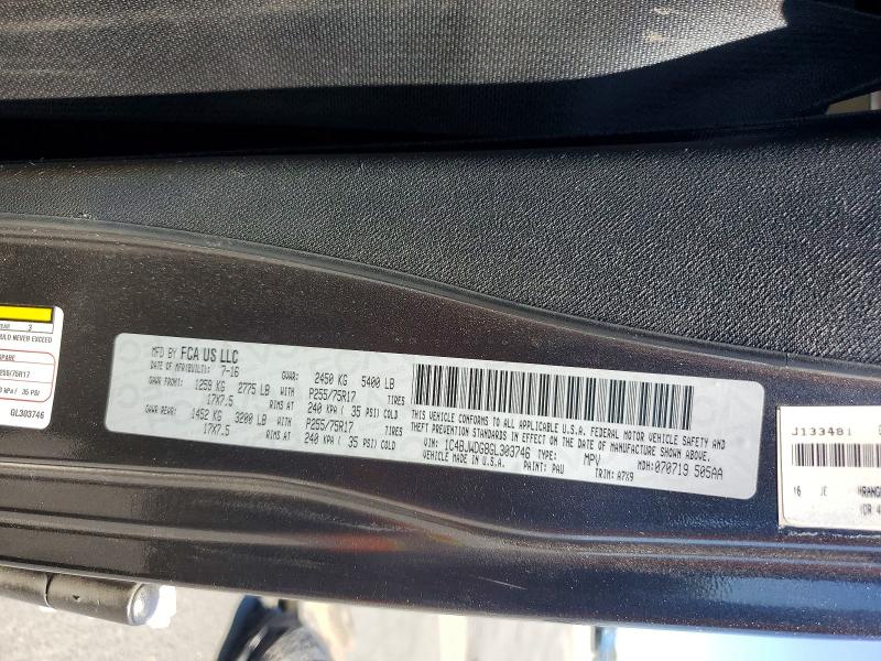 Продаж на аукціоні авто 2016 Jeep Wrangler Unlimited, vin: 1C4BJWDG8GL303746, номер лоту: 58650086