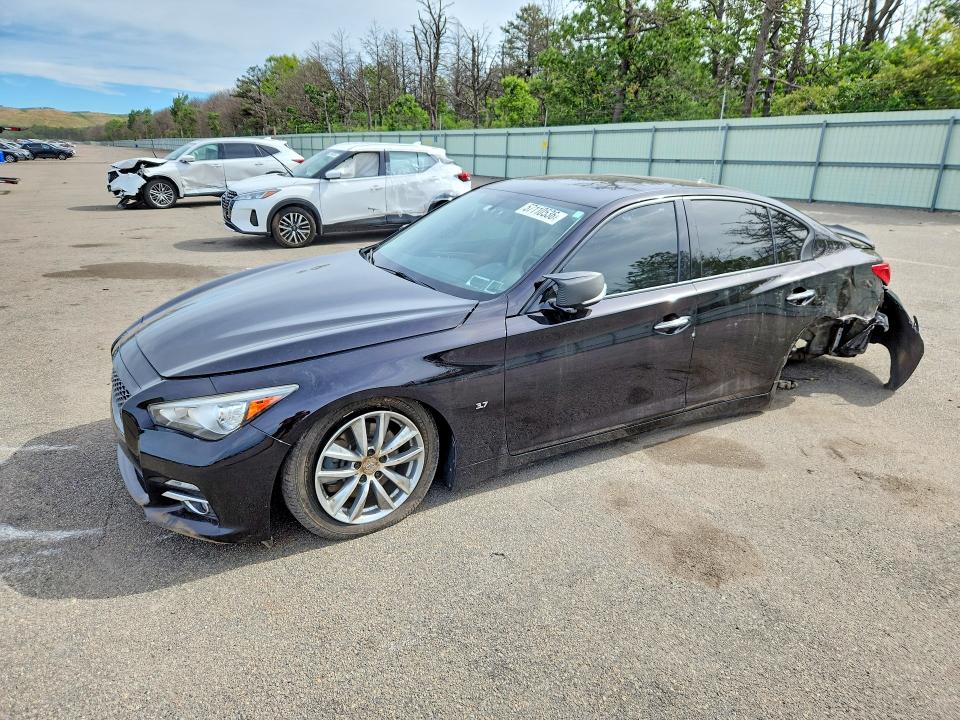 Auction sale of the 2014 Infiniti Q50, vin: JN1BV7AR9EM701607, lot number: 57110536